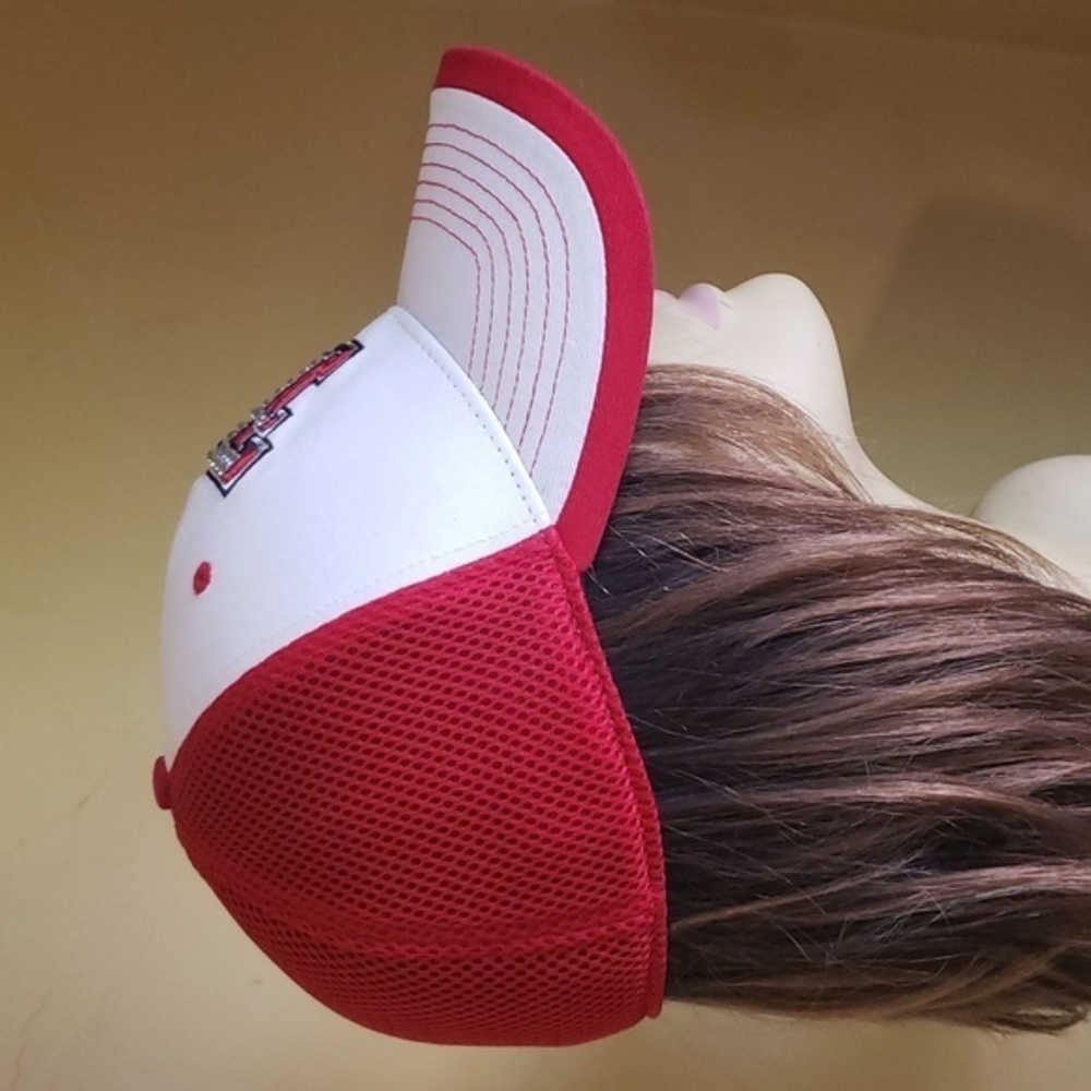 TEXAS TECH Bling Logo Baseball Cap Size S and M Officially Licensed - Picture 6 of 11